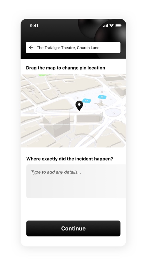 Mobile application design screenshot 4